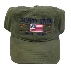 Fat Nancy's Tackle Shop Salmon River Flag Hat