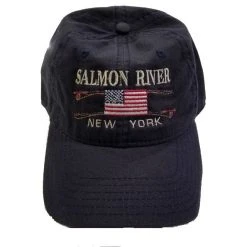 Fat Nancy's Tackle Shop Salmon River Flag Hat