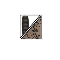 Gary Yamamoto 5" Cinnamon W/Black Flake Yamasenko