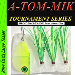 A-TOM-MIK ATR-007 Rhys/A-TOM-MIK “Chartreuse Splatter Glow” Meat Rig