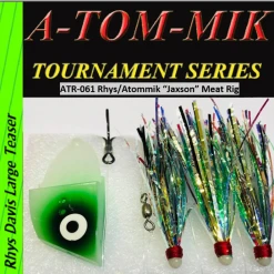 A-TOM-MIK ATR-061 Rhys/A-TOM-MIK Warship Glow Meat Rig Lures