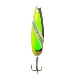 Michigan Stinger Spoon Lemon Ice Yellow UV Lures