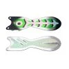 Dreamweaver Spin Doctor Flasher Chrome Black UV Lures