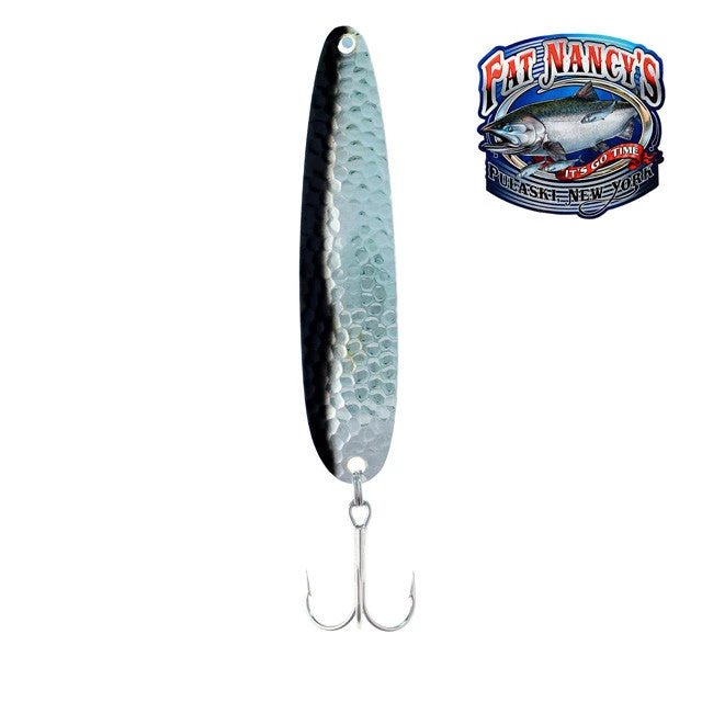 Michigan Stinger Spoon Black Edge Glow Lures