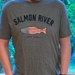 Fat Nancy's Tackle Shop Salmon River New York T-Shirt