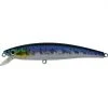 Challenger Jr. Minnow 3 1/2" BLUE/SILVER/YELLOW CHEEK Lures