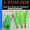 Lures A-TOM-MIK 017-King/A-TOM-MIK “UV Green” Meat Rig