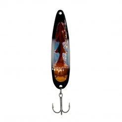 Lures Michigan Stinger Spoon Black Jeans UV