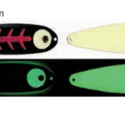 Moonshine Lures Trolling Spoon Raspberry Carbon