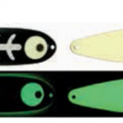 Moonshine Lures Trolling Spoon Silver Carbon