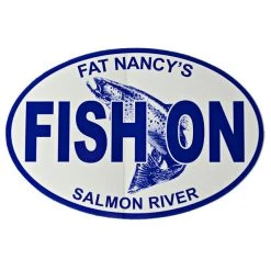 Fat Nancy's Tackle Shop Decals Fish On