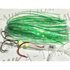 A-TOM-MIK Tournament Series Trolling Flies T023UV Crinkle Green UV (2016)