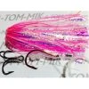 Lures A-TOM-MIK Tournament Series Trolling Flies T184 UV Pink Glow