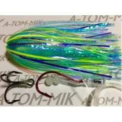 Lures A-TOM-MIK Tournament Series Trolling Flies T197 Blue Glow Hammer