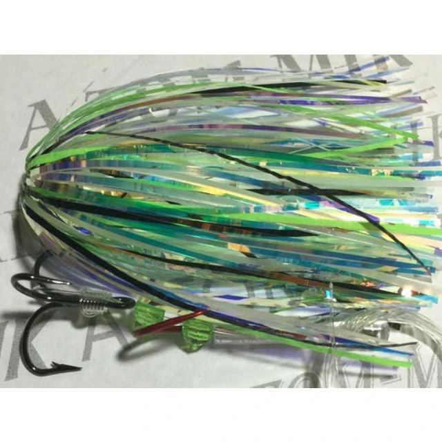 Lures A-TOM-MIK Tournament Series Trolling Flies T416A UV190-G-Frog (glow) (2017)