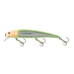 Lures BOMBER LONG A CHROME/CHART BACK & BELLY