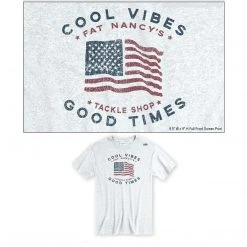 Fat Nancy's Tackle Shop Cool Vibes T-Shirt Apparel
