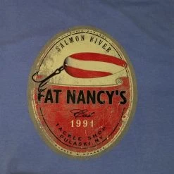 Fat Nancy's Tackle Shop Fishing Lure T-Shirt Apparel