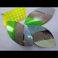 Lures Hammerhead Spinners Mean Green Silver And Glow Cup