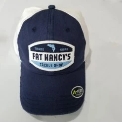 Fat Nancy's Tackle Shop Trade Mark Patch Hat