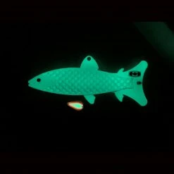 Trolling Gear POW-R-BAIT Powder Coated Green Glow Downrigger Weight