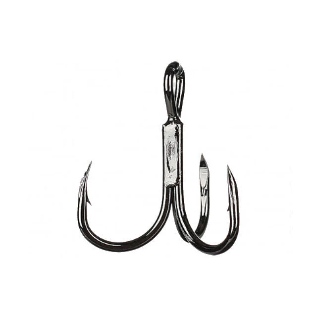 Owner Stinger Treble Hook 2X Black ST-41 Terminal Tackle